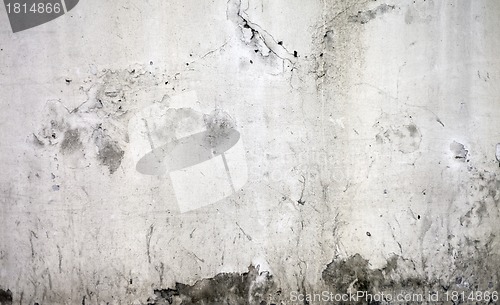 Image of Grunge cracked concrete wall