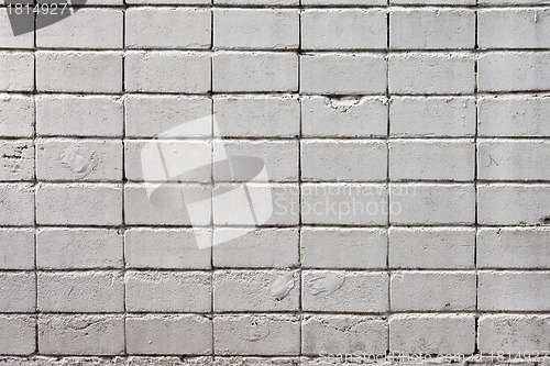 Image of white brick wall