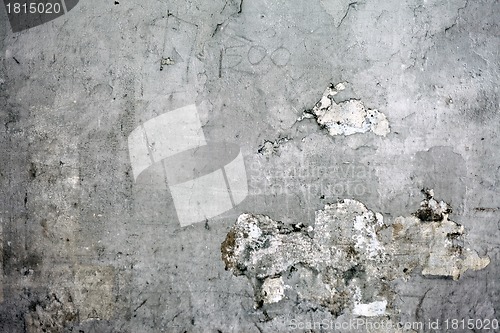 Image of Grunge cracked concrete wall