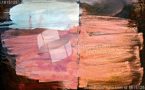 Image of Colorful grunge background of rusty iron