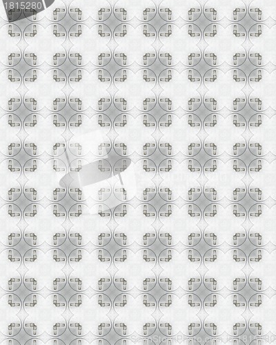 Image of beautiful white pattern