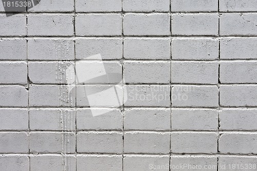 Image of white brick wall