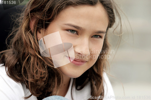 Image of Beautiful teen girl