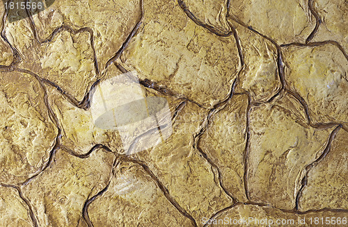 Image of grunge colorfull exposed concrete wall texture