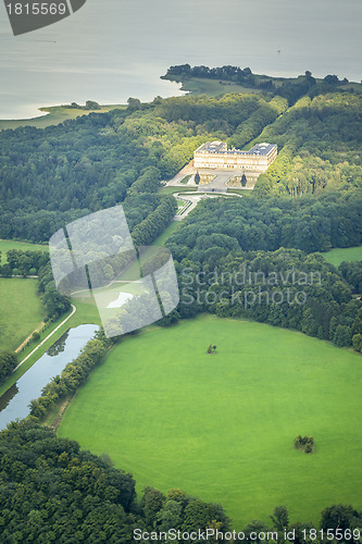 Image of flight over Herrenchiemsee