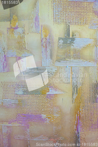 Image of grunge colorfull exposed concrete wall texture