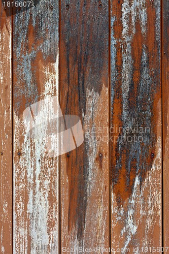 Image of old, grunge wood panels used as background