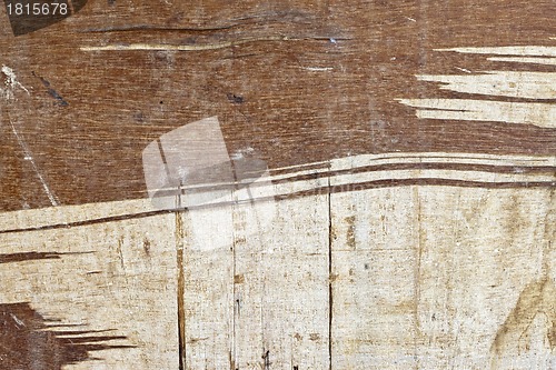 Image of old, grunge wood panels used as background
