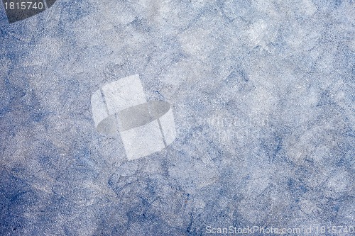 Image of grunge blue exposed concrete wall texture