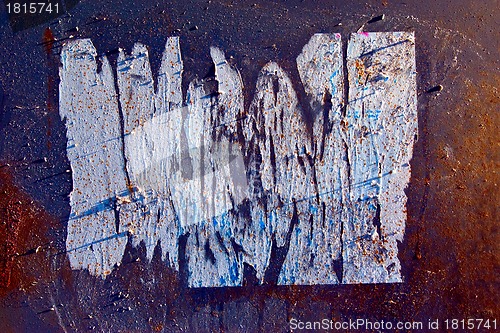 Image of Rusty grunge texture