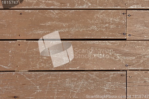 Image of old, grunge wood panels used as background