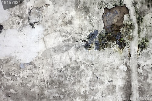 Image of Grunge cracked concrete wall