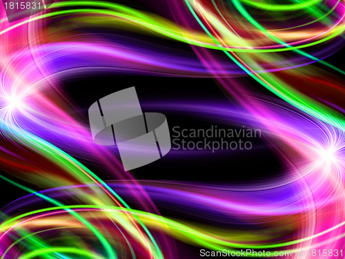 Image of abstract wavy colorful design backdrop