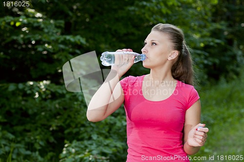 Image of athletic girl