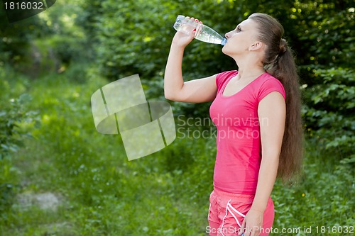 Image of girl in a swimsuit