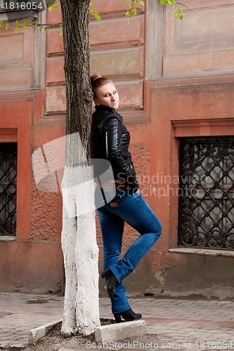 Image of beautiful modern girl
