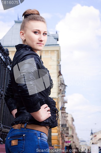 Image of beautiful modern girl
