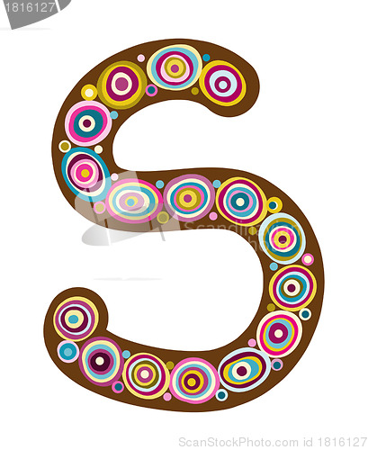 Image of Beautiful letter "S"