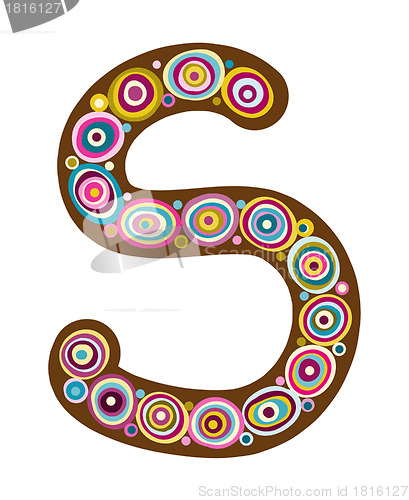 Image of Beautiful letter "S"