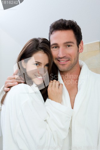 Image of Couple in Bathroom