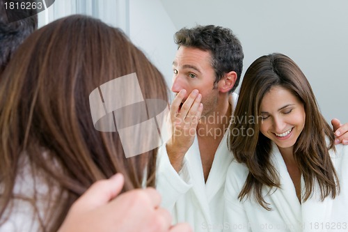 Image of Couple in Bathroom