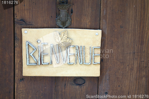 Image of Bienvenue