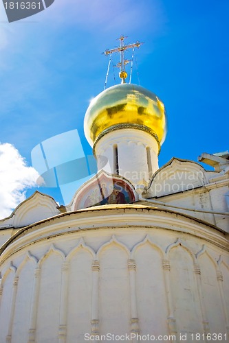 Image of onion dome of Trinity Cathedral