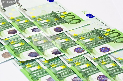 Image of Euro banknotes