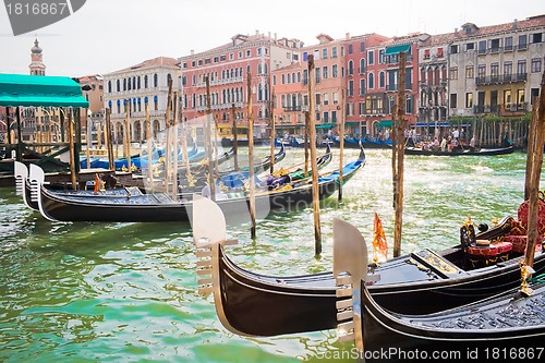 Image of Venetian Gondolas