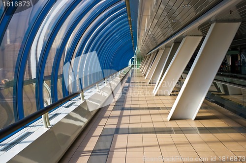 Image of Interior of the business bridge Bagration