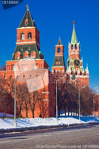 Image of Red square and Kremlin