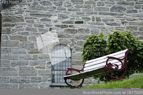 Image of Church bench