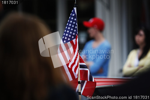 Image of United flags