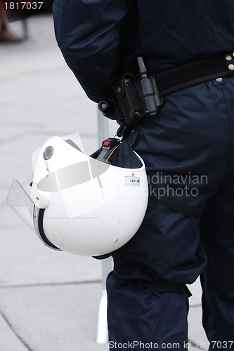 Image of Police helmet