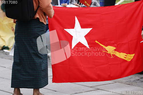 Image of Burma flag