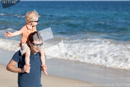 Image of father and son together