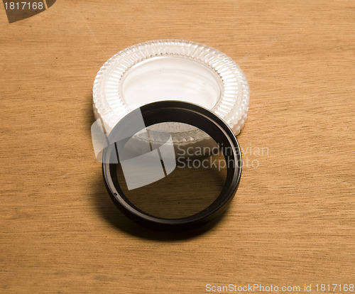 Image of camera lens filter