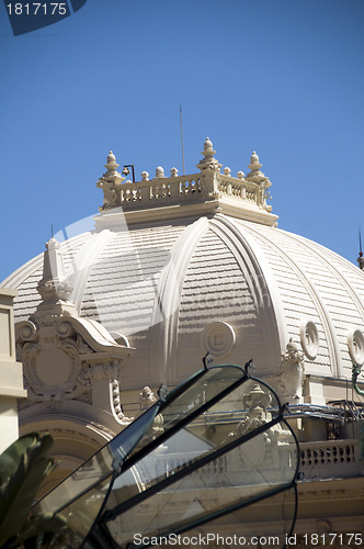 Image of entry famous cafe and architecture casino Monte Carlo Monaco
