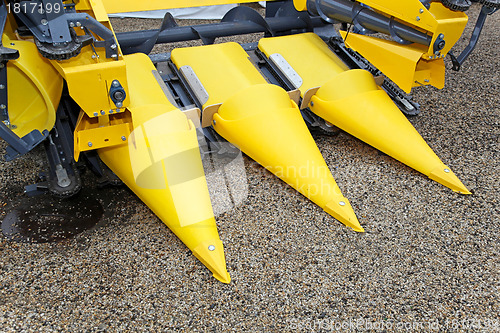 Image of Corn harvester