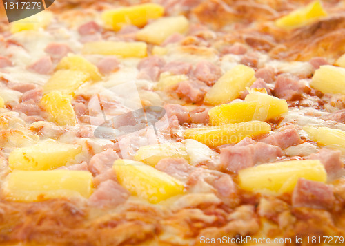 Image of Cooked Hawaiian Pizza