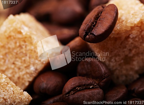 Image of Coffee beans background