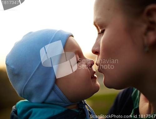 Image of Mother and child