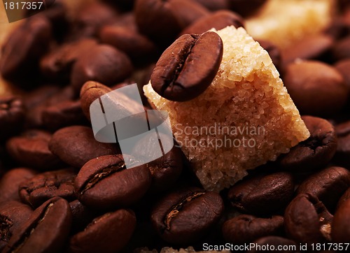 Image of Coffee beans background