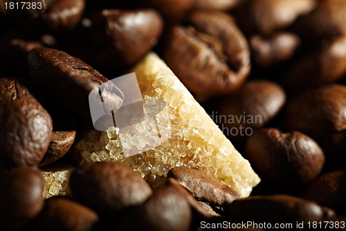 Image of Coffee beans background