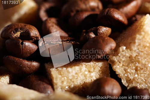 Image of Coffee beans background