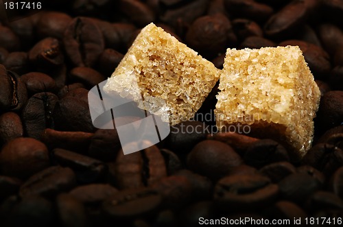 Image of Coffee beans background