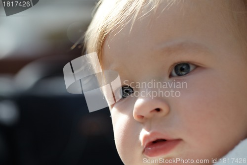 Image of Blonde little boy