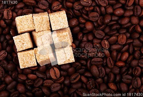 Image of Coffee beans background