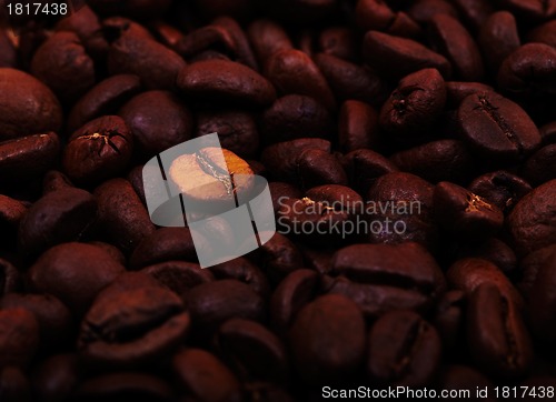 Image of Coffee beans background