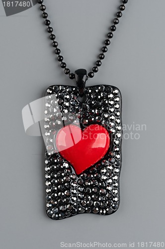 Image of Heart shaped necklace